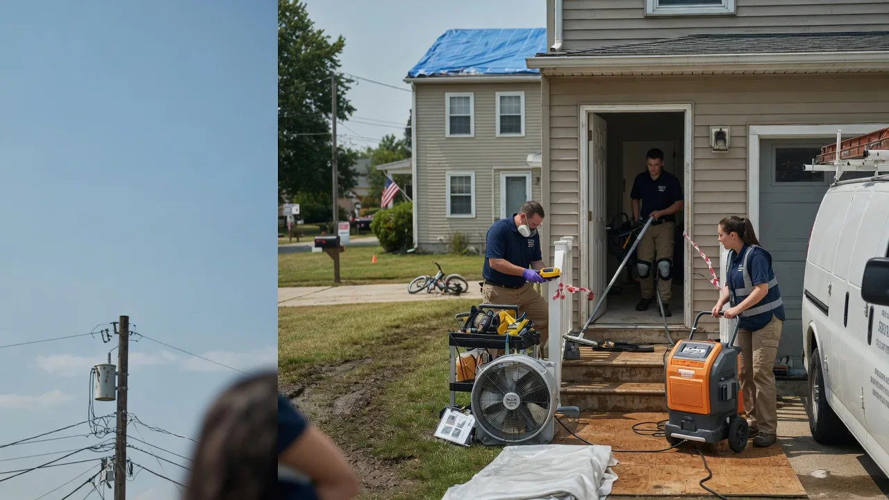 Water Damage Repair in West Dover, VT near me